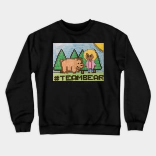 Team Bear Blonde Hair (DA) Crewneck Sweatshirt